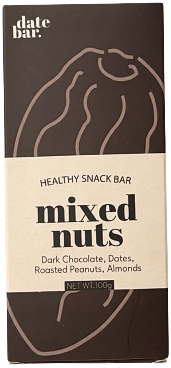 Date Bar Mixed nuts original packaging