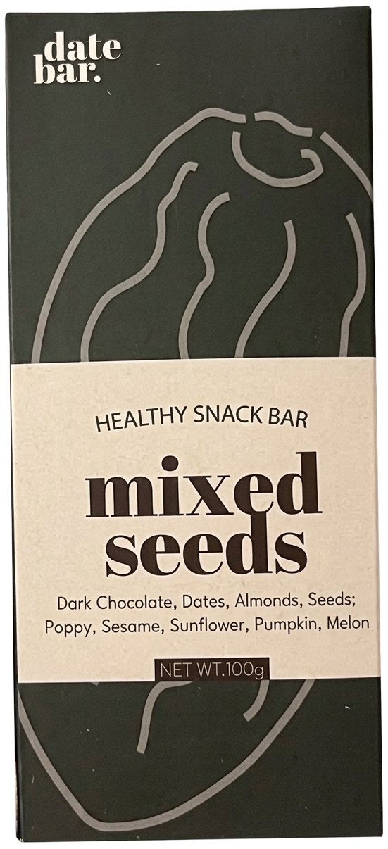 Date Bar Mixed seeds original packaging